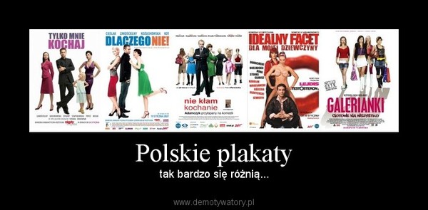 Polskie plakaty – tak bardzo się różnią... 