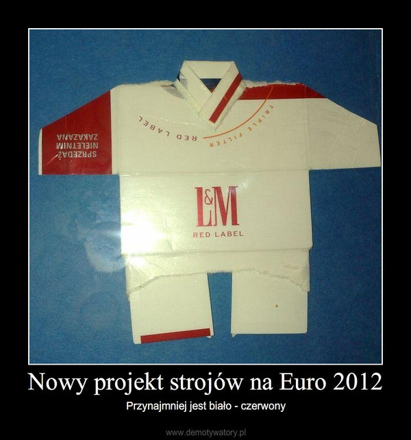 Nowy projekt strojów na Euro 2012