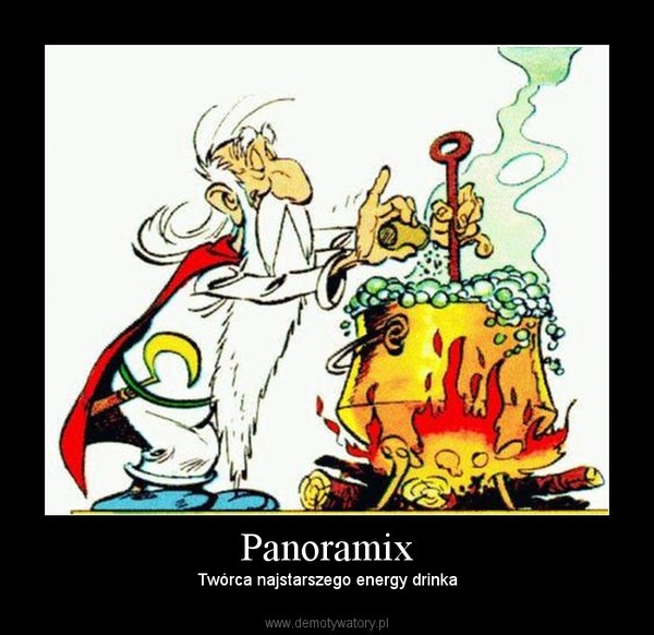 Panoramix – Twórca najstarszego energy drinka 