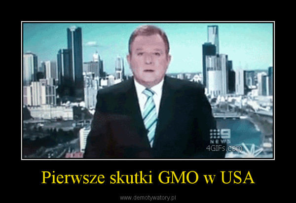 Pierwsze skutki GMO w USA –  
