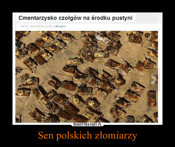 Sen polskich złomiarzy