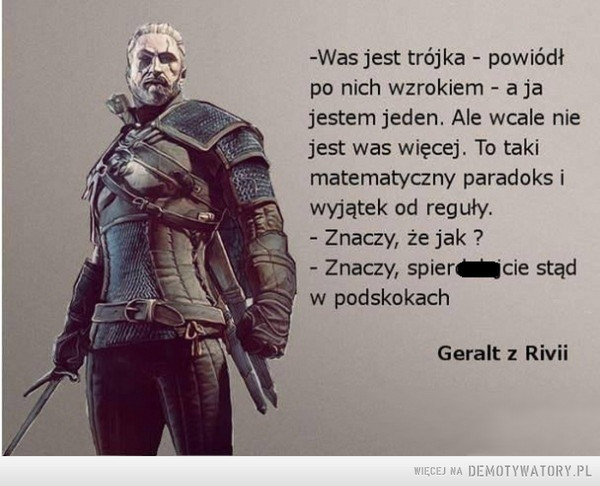 Geralt – Proste słowo do prostych ludzi 