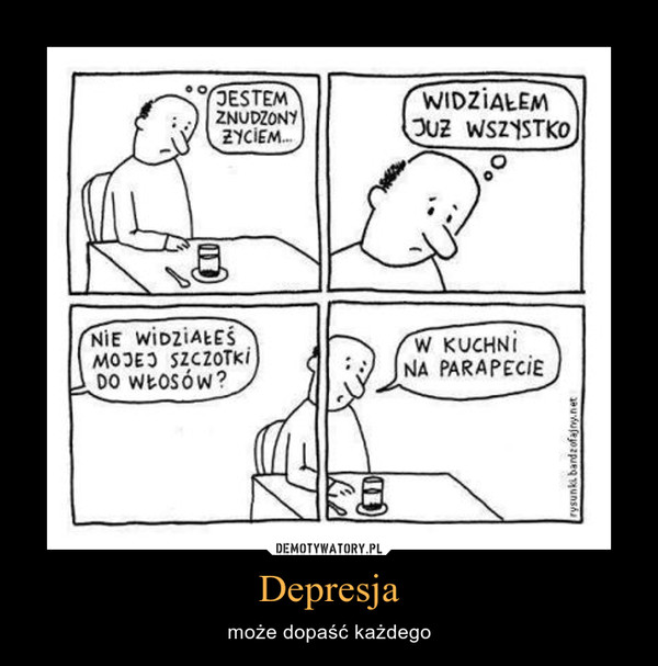 Depresja – może dopaść każdego 