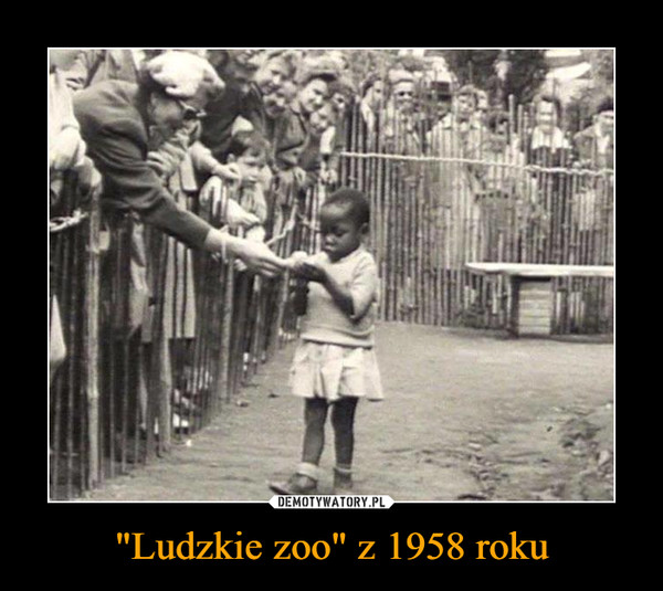 "Ludzkie zoo" z 1958 roku