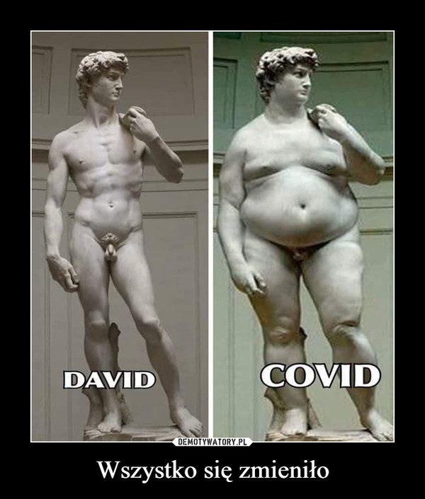 Wszystko się zmieniło –  DAVID COVID
