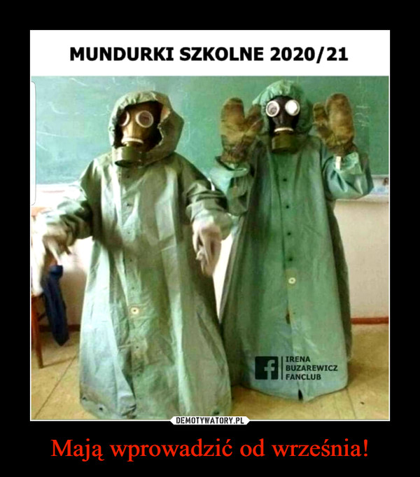 Mają wprowadzić od września! –  MUNDURKI SZKOLNE 2020/21