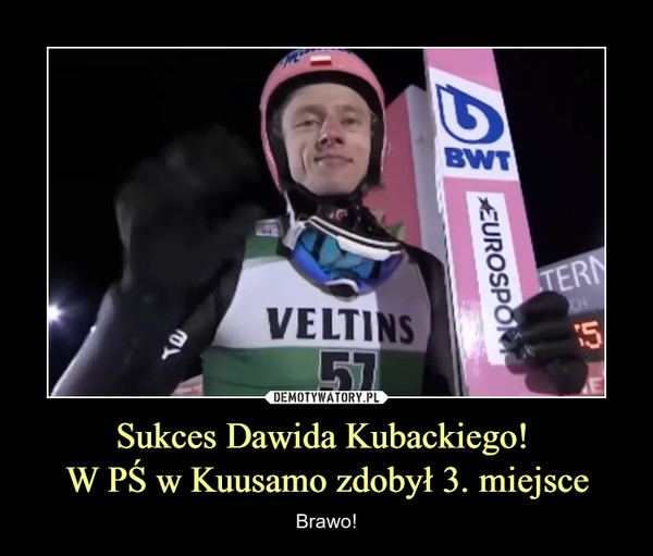Sukces Dawida Kubackiego! W PŚ w Kuusamo zdobył 3. miejsce – Brawo! 