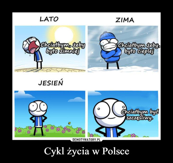 Cykl życia w Polsce –  