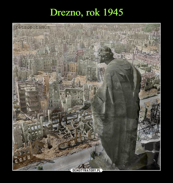 Drezno, rok 1945