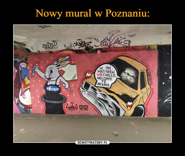 Nowy mural w Poznaniu: