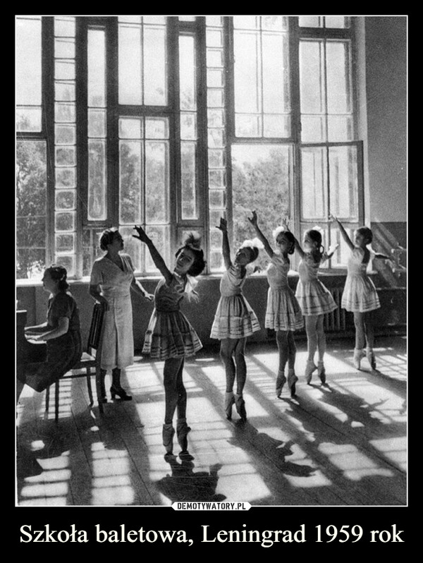 Szkoła baletowa, Leningrad 1959 rok –  