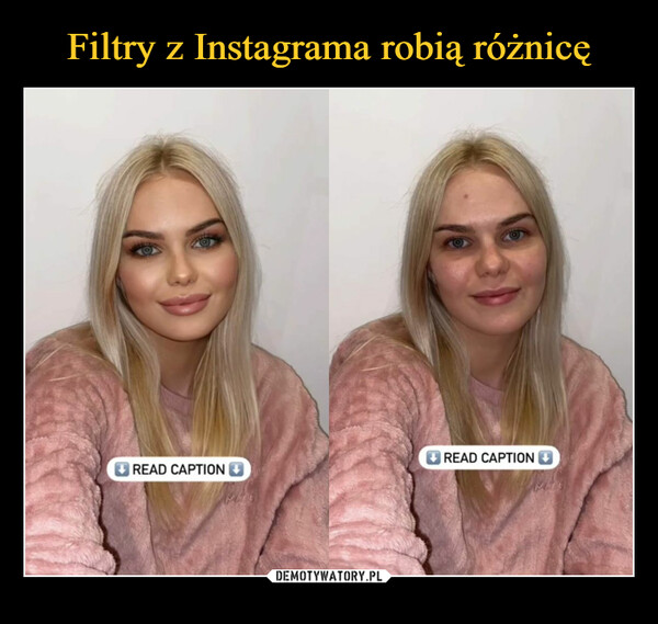 Filtry z Instagrama robią różnicę