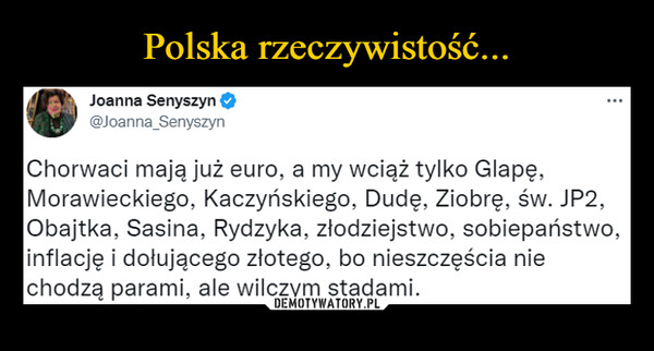 Polska rzeczywistość...