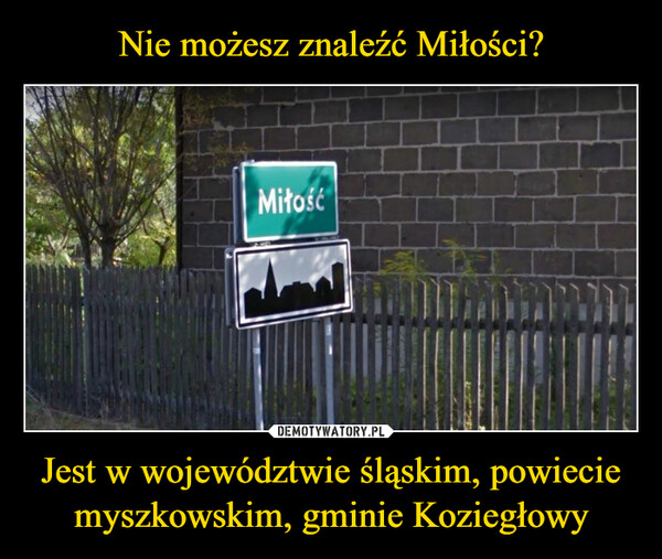 Jest w województwie śląskim, powiecie myszkowskim, gminie Koziegłowy –  