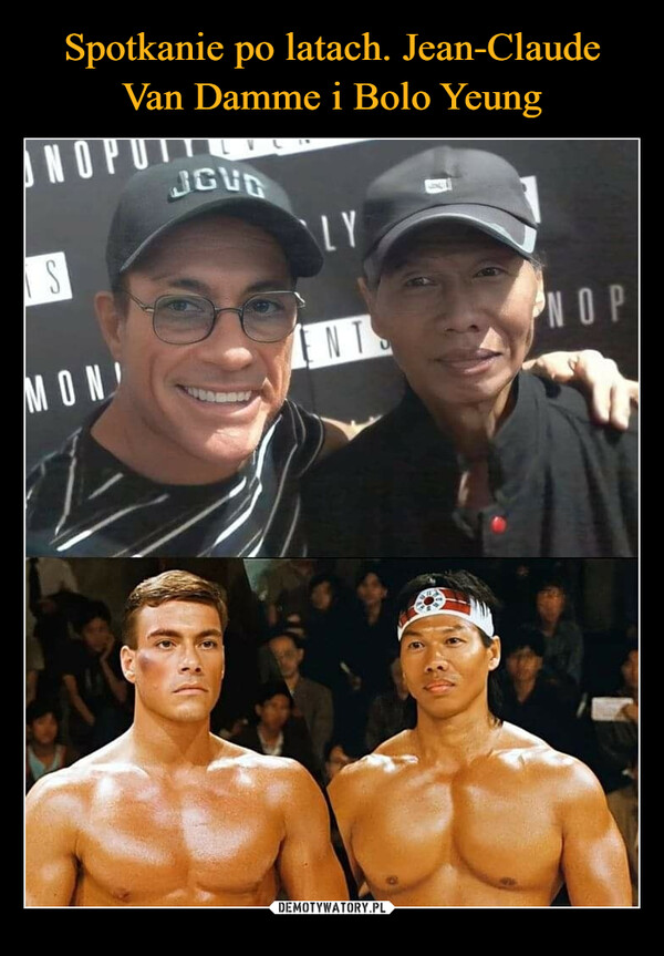Spotkanie po latach. Jean-Claude Van Damme i Bolo Yeung